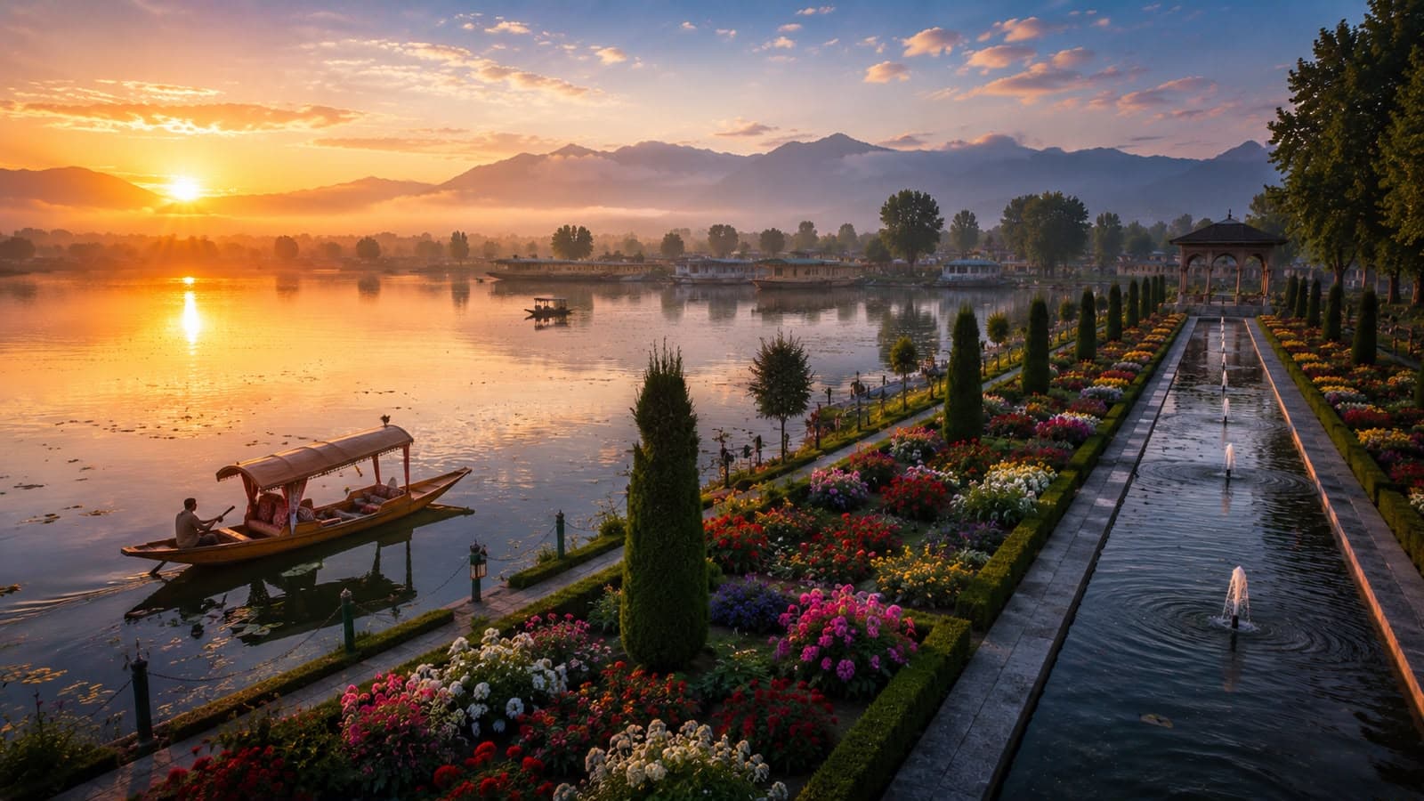 Day 2: Dal Lake at Dawn