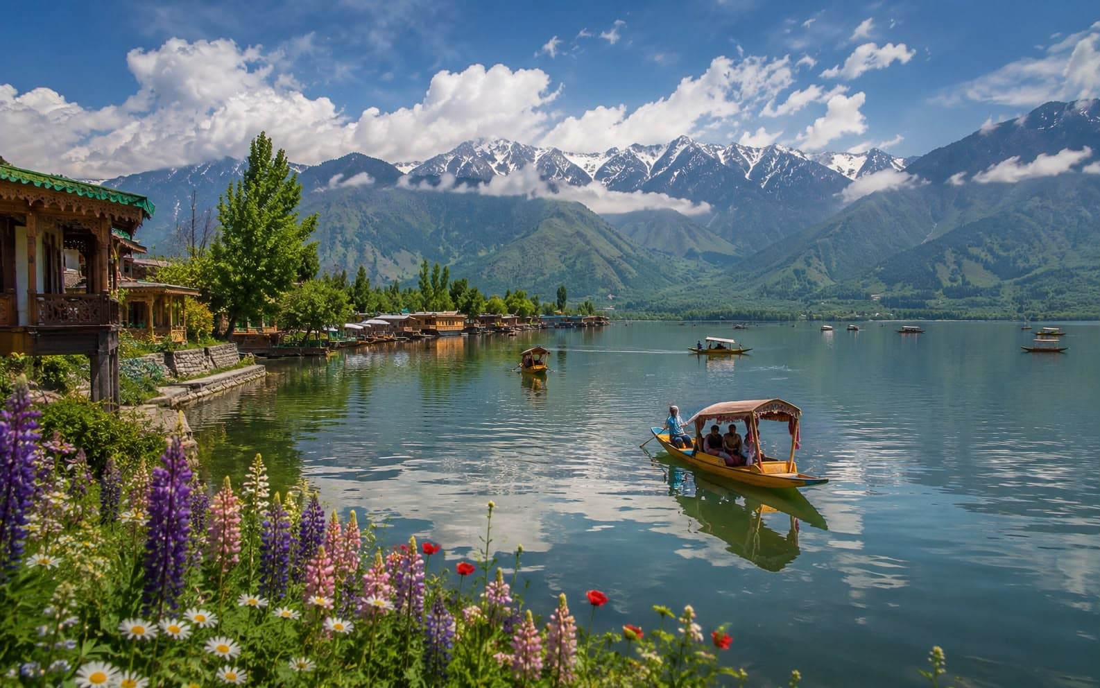 Summer in Kashmir, June – August