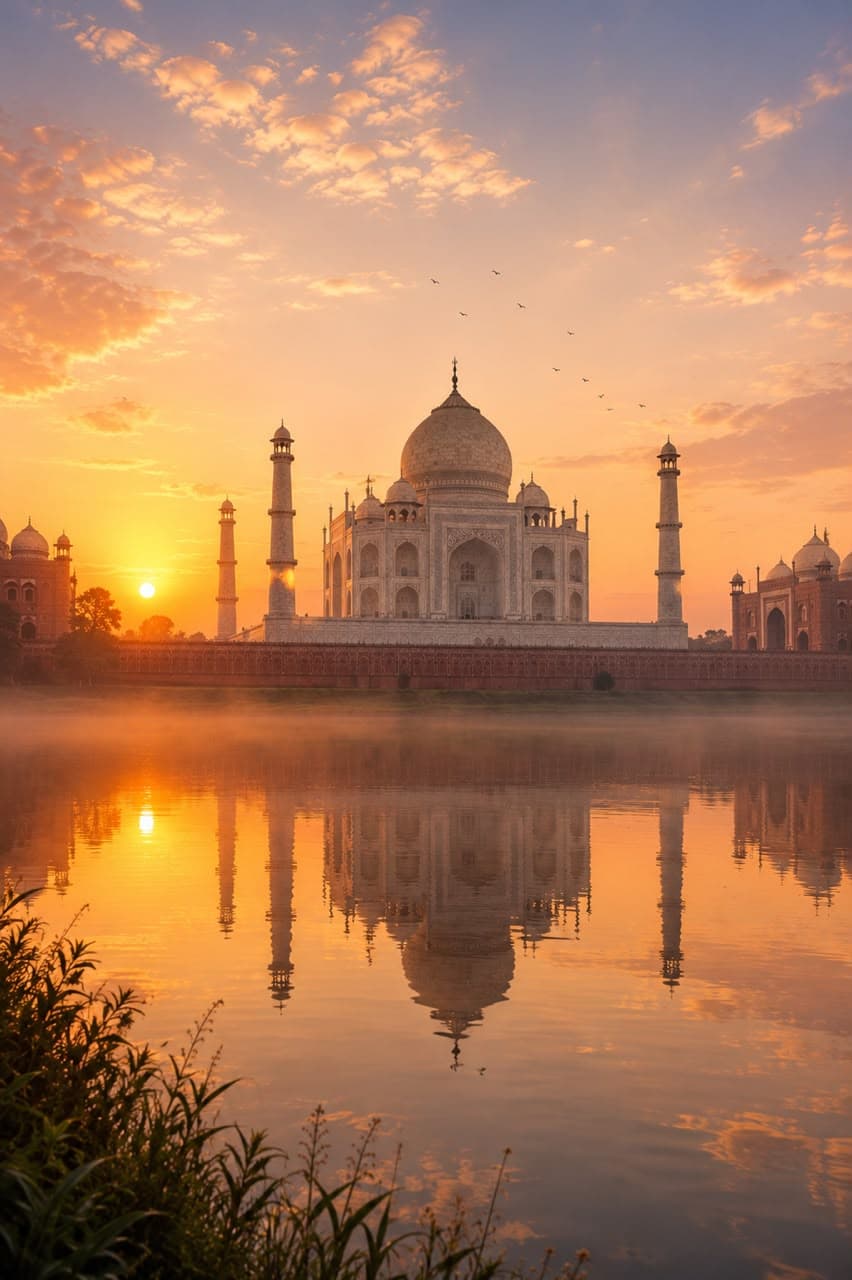 The Taj at Dawn